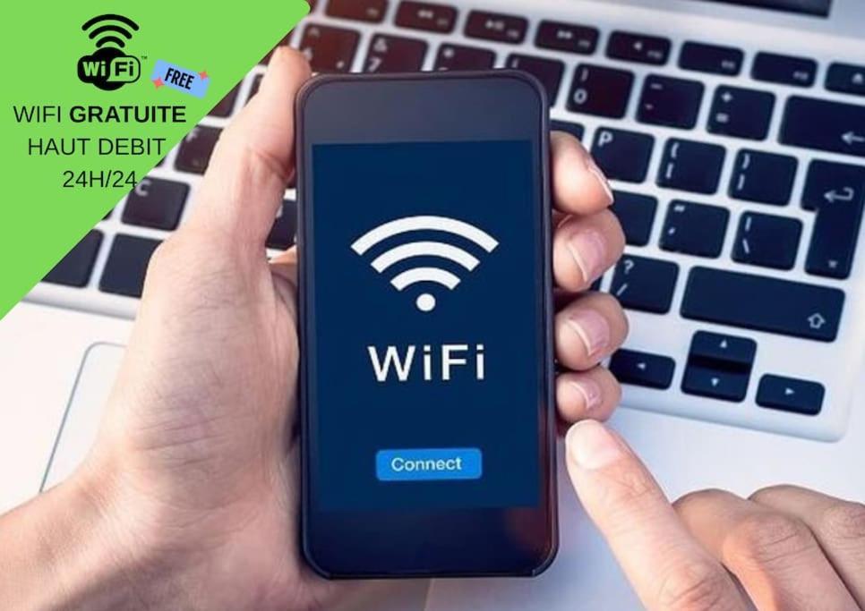 Super Studio Tout Equipe Wifi 2Pers Saint-Quentin  Luaran gambar